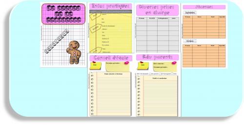 Mon cahier de ma&icirc;tresse