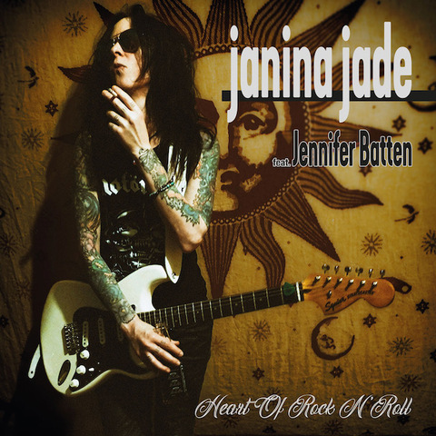 JANINA JADE - Les détails du nouvel album Heart Of Rock'N'Roll (avec Jennifer Batten)