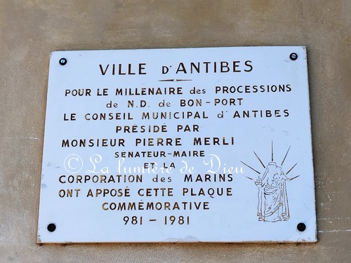 Antibes, la chapelle de la Garoupe