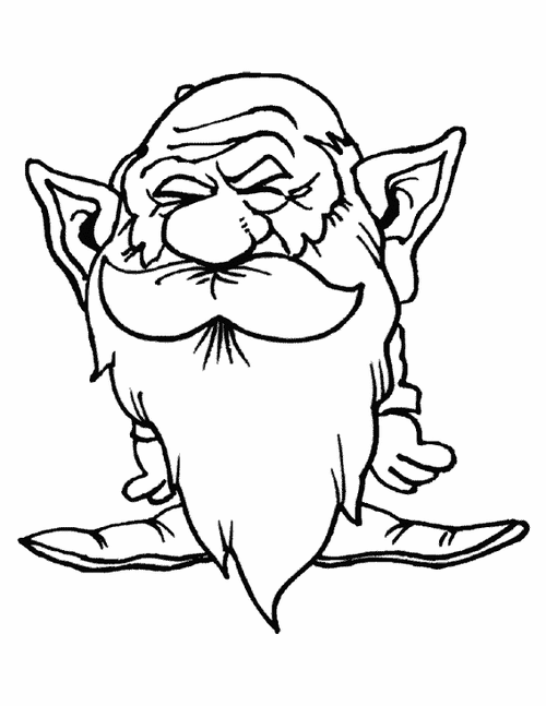 Coloriages Gnomes