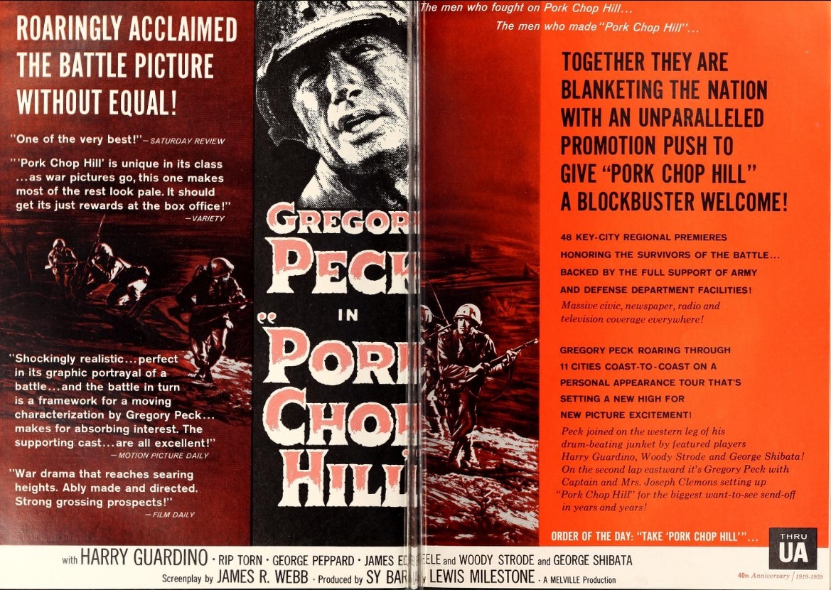 PORK CHOP HILL BOX OFFICE USA 1959