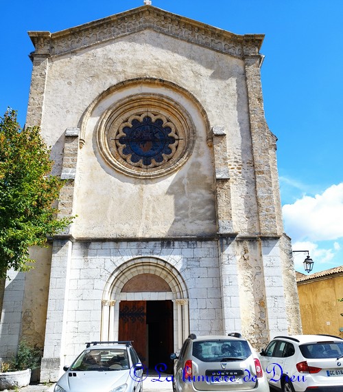 La Palud-sur-Verdon, l'église Notre-Dame de Vauvert