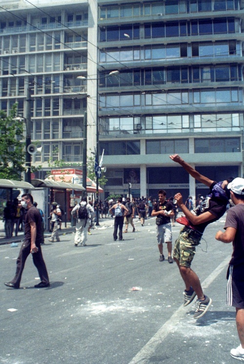 Les indignés de syntagma