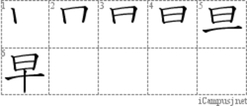 Stroke Order Diagram