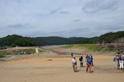 Assec du lac de Guerlédan