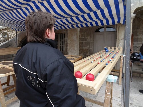 Laurent Chambon, concepteur de jouets en bois à Montigny sur Aube...