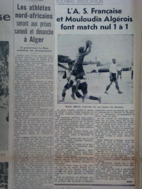 25.6.1939 amical mca-as française 1-1