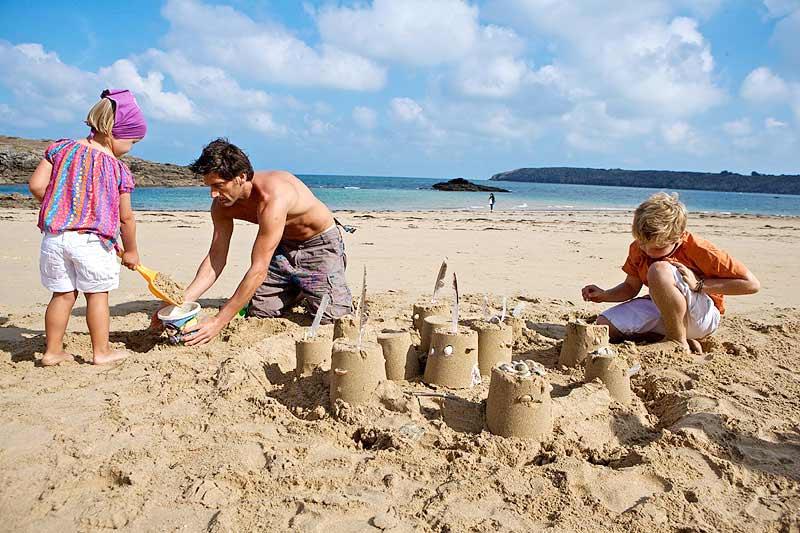 jeux de sable plage