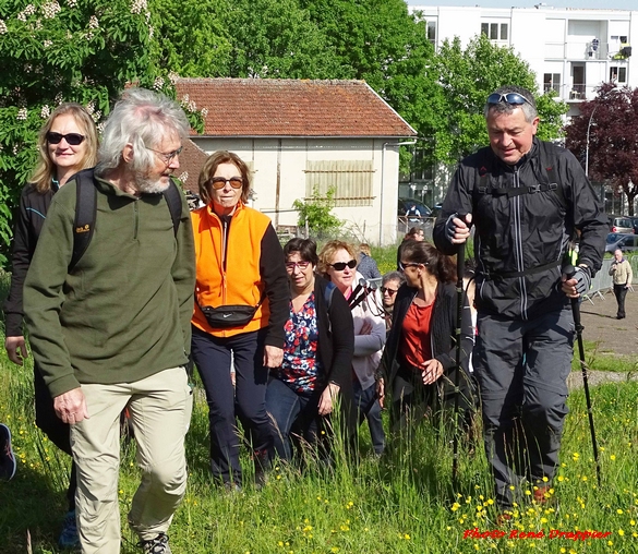 René Drappier a photographié les "traileurs" Châtillonnais  en plein effort !