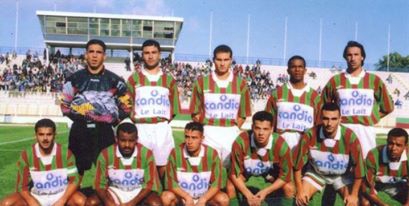 LAZIZI TAREK avec le stade Tunisien 1996