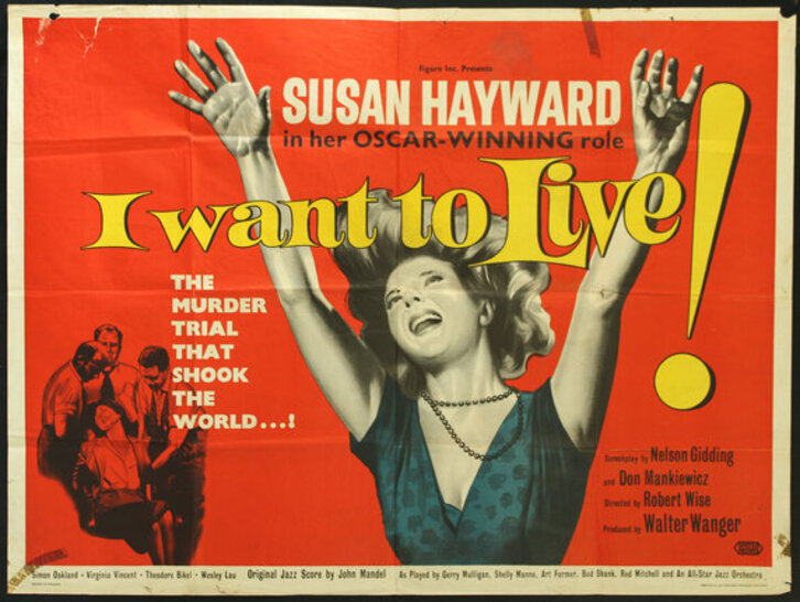 I WANT TO LIVE ! BOX OFFICE USA 1958