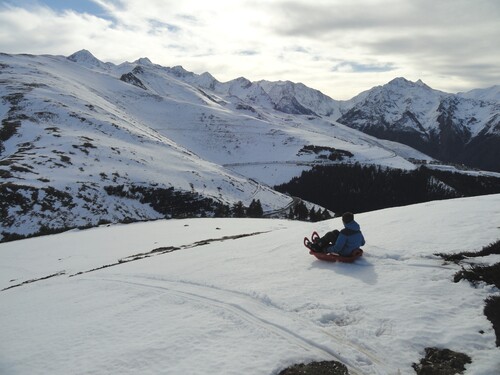 Balade luge : sommet de Lampet (Luchonnais)- 31