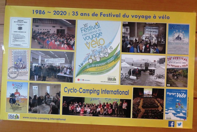 Festival du voyage à vélo de Vincennes 2020 (compte rendu, photos et vidéo)
