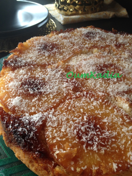 GÂTEAU RENVERSE A L'ANANAS