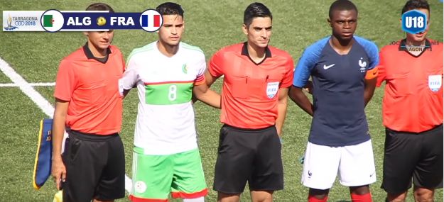 29.6.2018 J.M à Tarragone EN U18-France 0-1 match pour la 5ème place