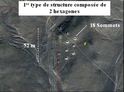 Des étranges structures dans le désert égyptien