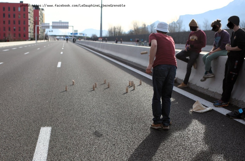 Scènes insolites par chez nous