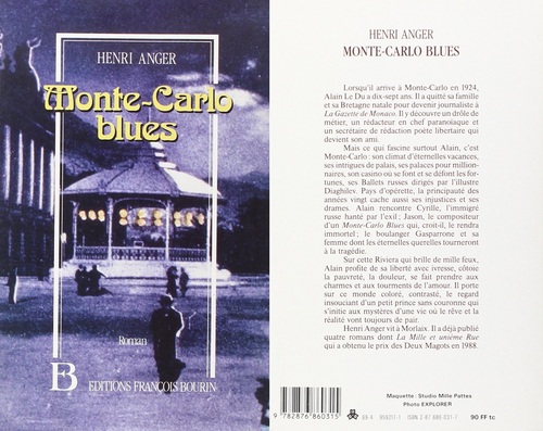 Henri Anger - Monte-Carlo Blues (1989)