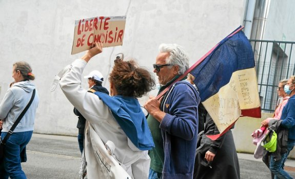 Près de 3 000 manifestants dans les rues de Quimper au cri de « liberté »