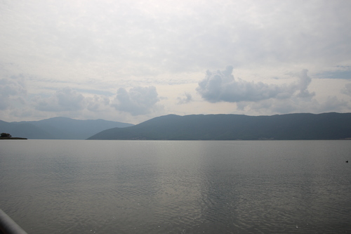Les lacs Prespes, entre République de Macédoine du Nord, Grèce, Albanie
