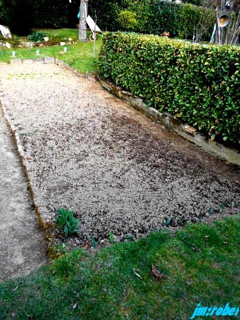 Après le jardin, place au potager