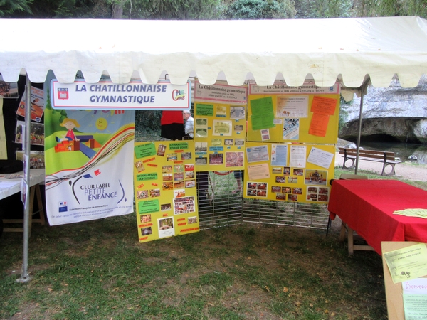 Le Forum des Associations Châtillonnaises 2019 a eu lieu au site de la Douix de Châtillon sur Seine