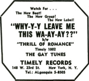 The Gay Tunes aka The Gaytunes