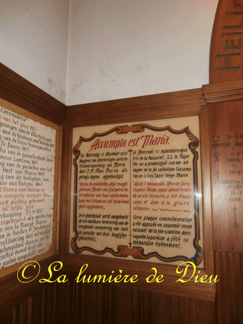 La Panne : Crypte Notre-dame de Fatima