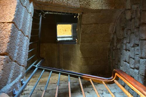 Les escaliers de la Tour d'Hercule à La Corogne