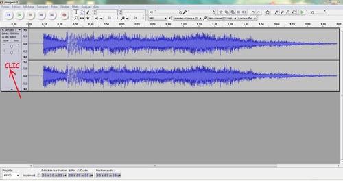 le logiciel Audacity