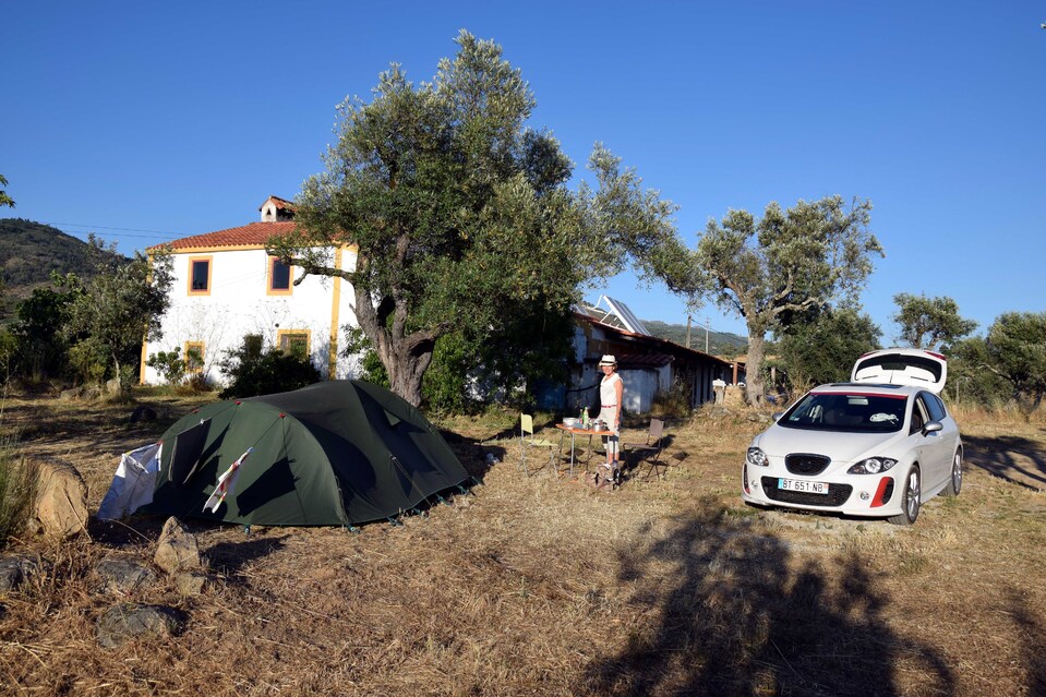 Portugal - Ribatejo - Serra de Sao Marmede - Camping de Pomarinho