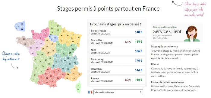 stage de récupération de points perpignan