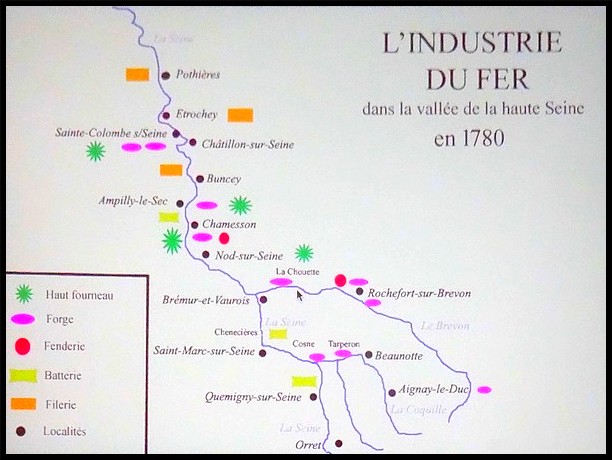 La place de la Seine dans la sidérurgie et le flottage du bois dans le Châtillonnais d'autrefois, une conférence de François Poillotte