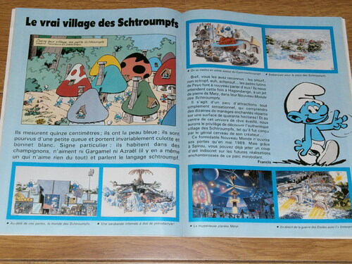 Spirou : V'là les "p'tits schtroumpfs " !