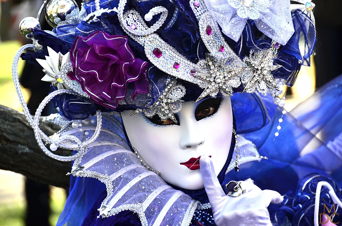 ANNECY carnaval vénitien " Women in Blue "