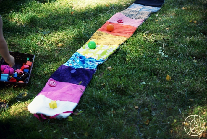 DIY - Tuto : Le tapis des couleurs