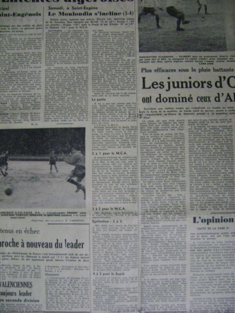 31.12.1955 Amical MCA-Rapid de Vienne 3-4