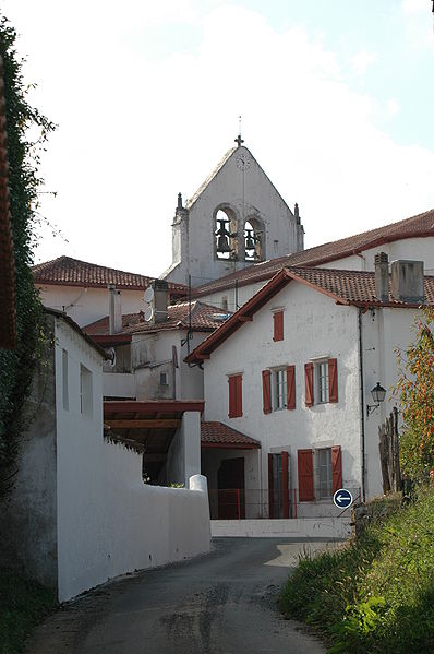 Ahetze : église saint Martin