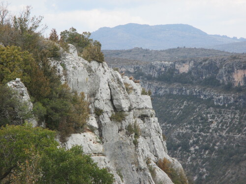 au plus haut des méandres de la Vis  