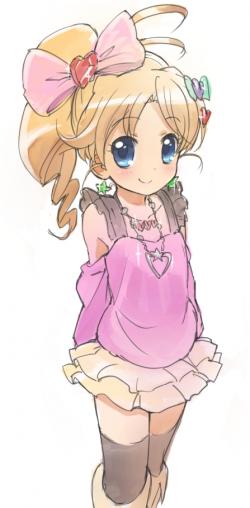 miria miria deguiser en rose(pink de la aison4)