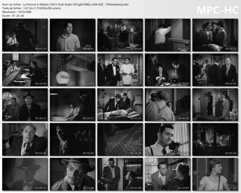 La Femme A Abattre (1951) Dual Audio HDLight1080p x264 AAC - B. Windust & Raoul Walsh