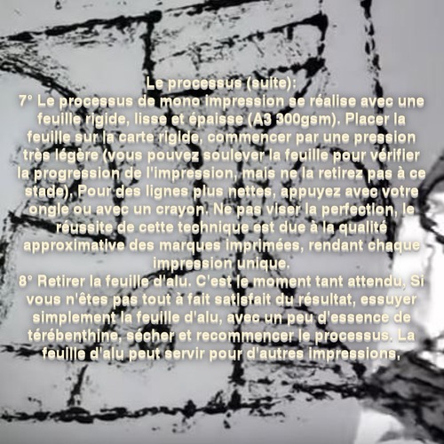 Dessin et peinture - vidéo 3538 : Comment s'inspirer d'une oeuvre de Paul Klee pour réaliser de la mono impression ? - peinture abstraite.