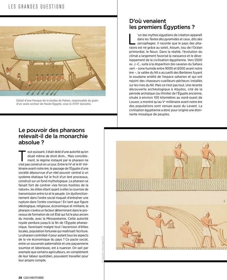 Histoire Ancienne 2: Égypte -  12 énigmes et leur explication (8 pages)