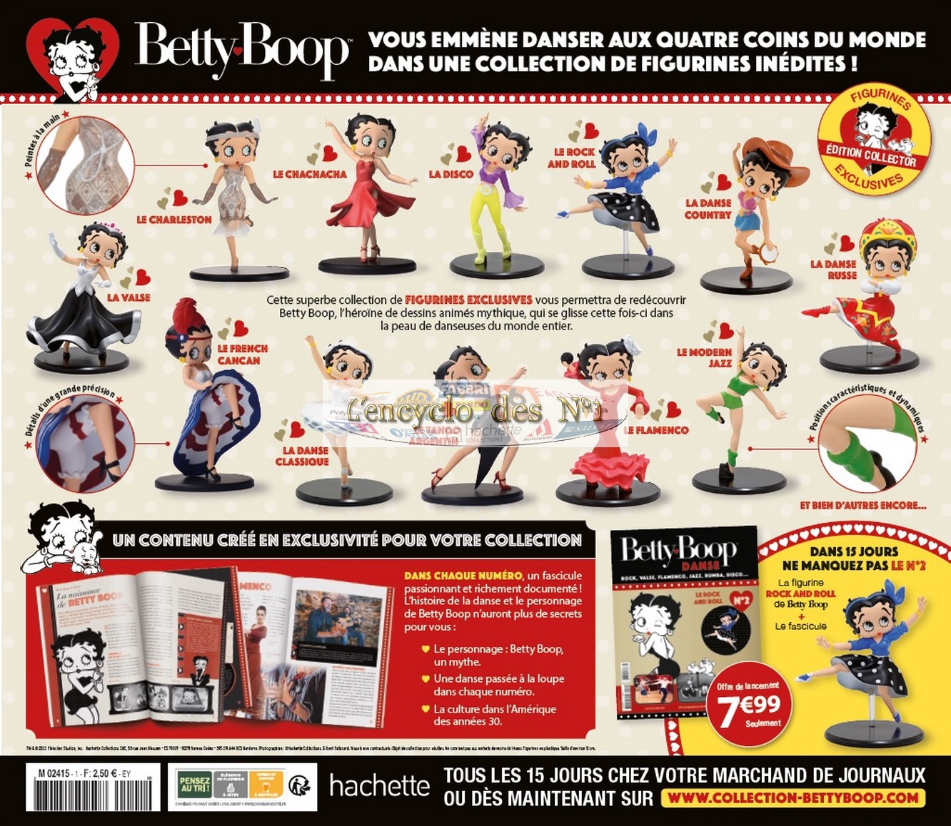 N° 1 Betty Boop dance - Lancement - L' encyclo des N° 1