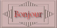 Bonjour, Bonsoir,