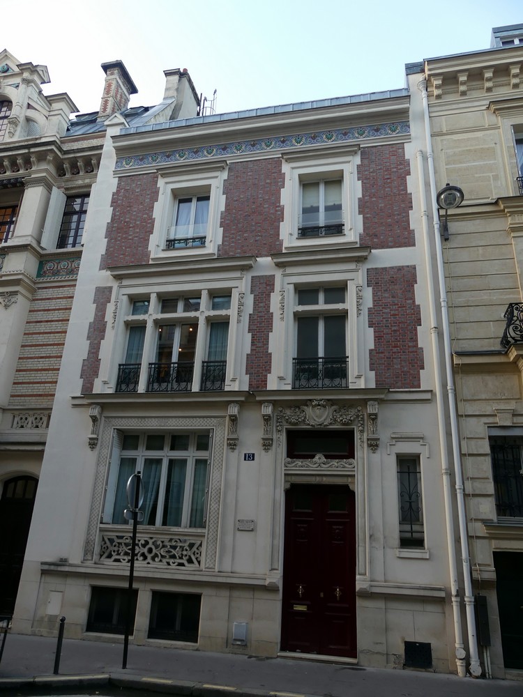Rue Fortuny (demeure de Marcel Pagnol)