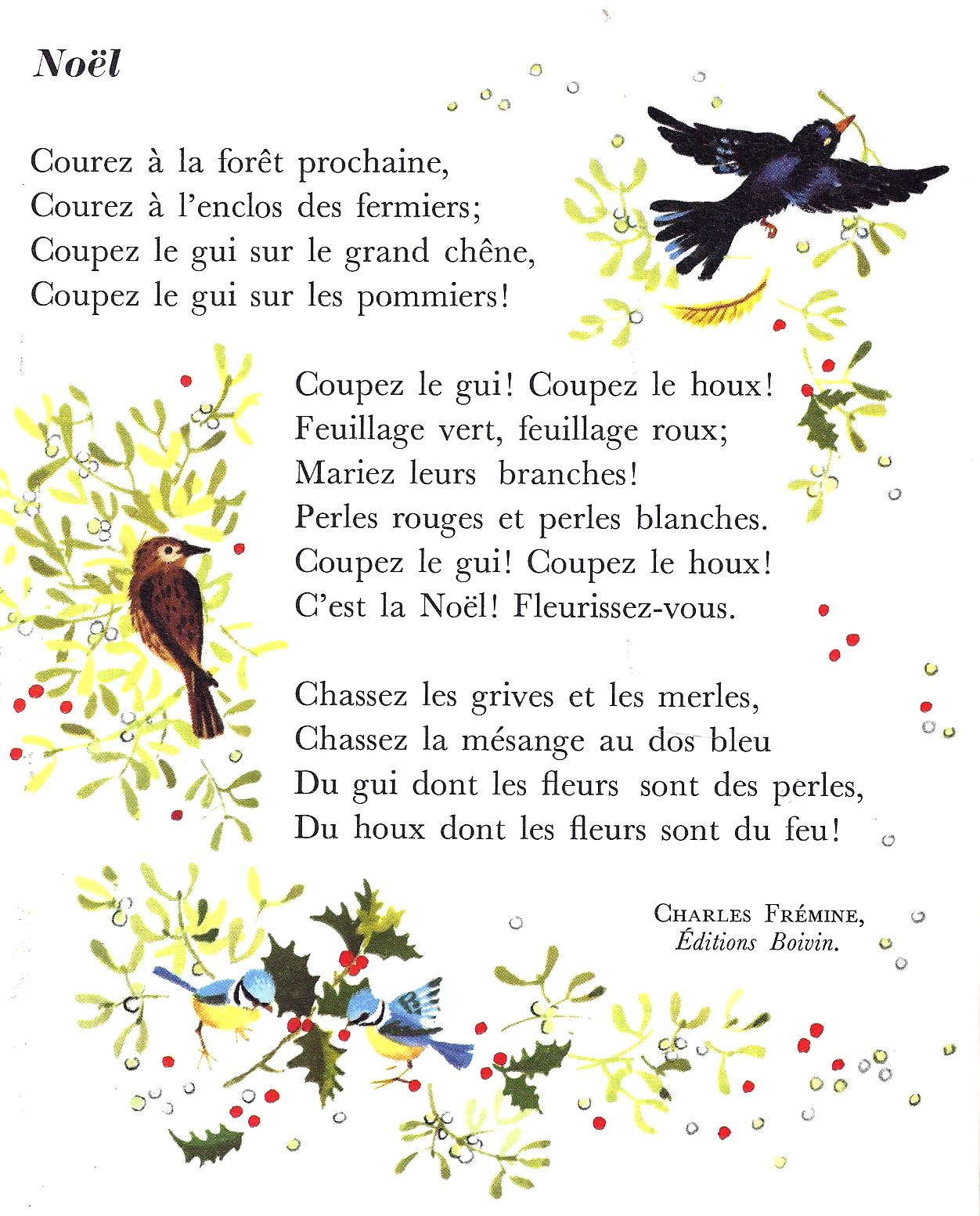 Noël (poème de Charles Frémine)