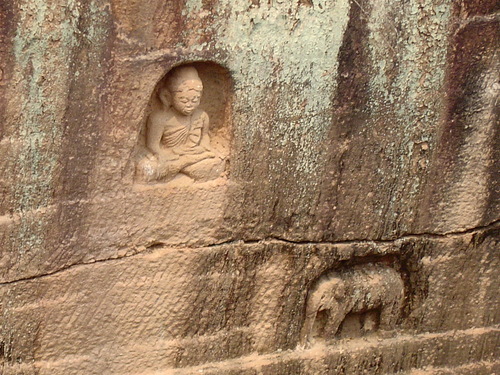 BIRMANIE, Les grottes de Powin Daung 