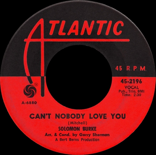 Solomon Burke : Album " If You Need Me " Atlantic Records SD 8085 [ US ] en 1963