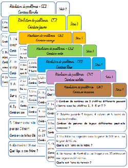 Nouvelles ceintures en résolution de problèmes